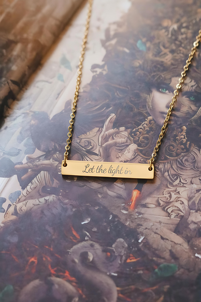 Let the Light In Necklace - MagicMerchEmporium