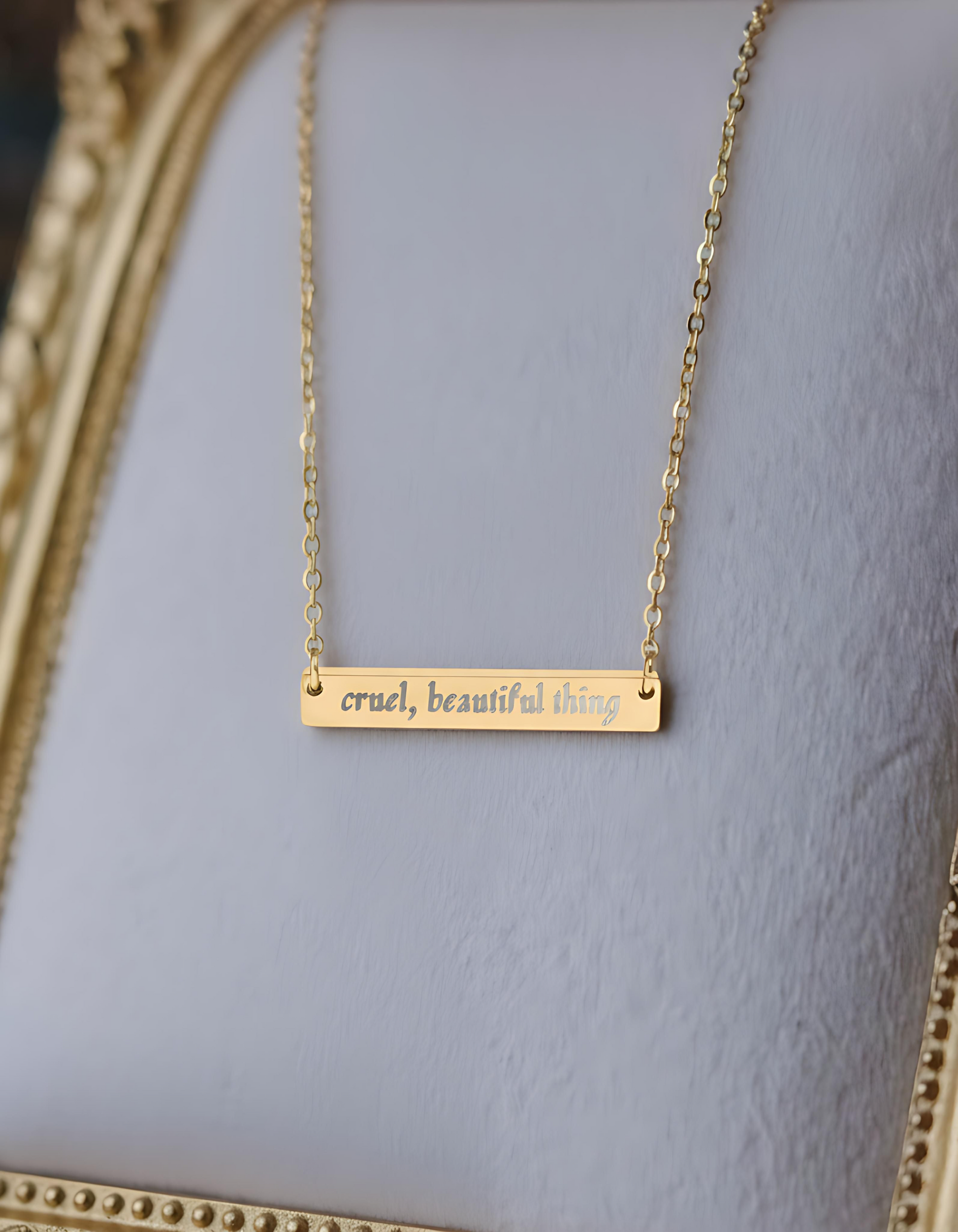 Cruel Beautiful Thing Necklace - MagicMerchEmporium