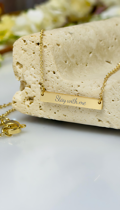 Stay with Me Necklace - MagicMerchEmporium