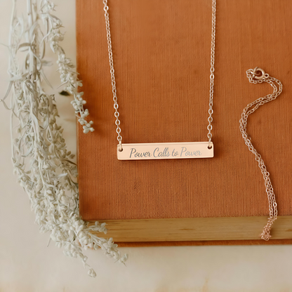 Power Calls to Power Necklace - MagicMerchEmporium