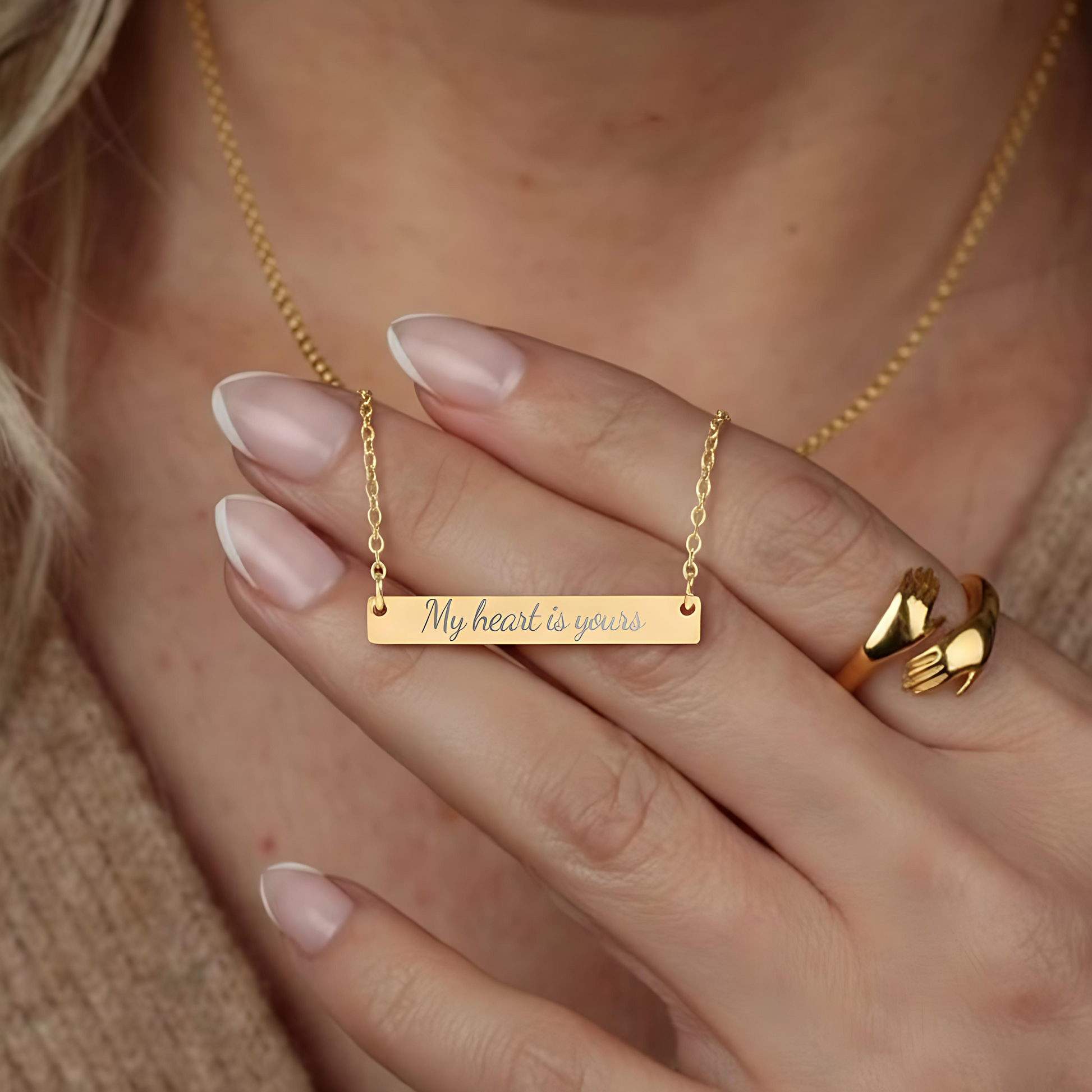 My Heart Is Yours Necklace - MagicMerchEmporium