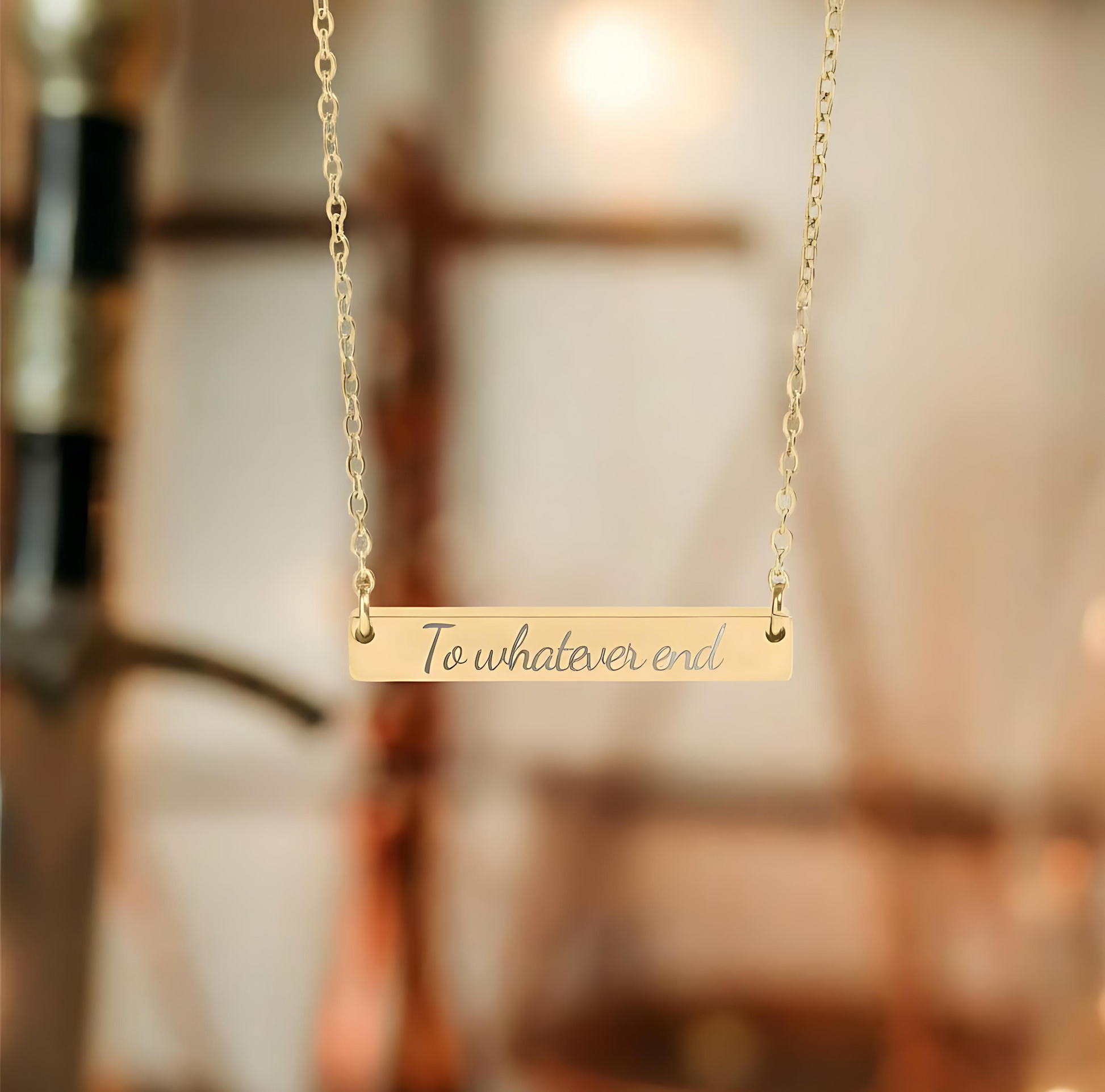 To Whatever End Necklace - MagicMerchEmporium