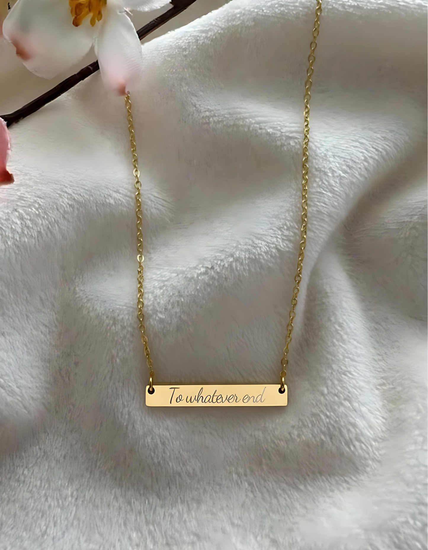 To Whatever End Necklace - MagicMerchEmporium