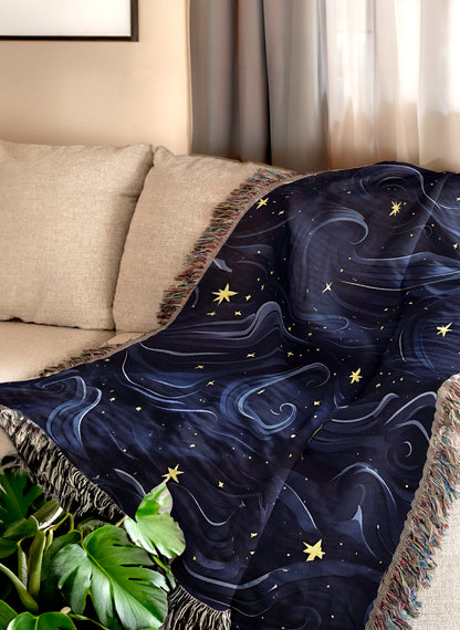 Starry Night Celestial Blanket 🌌