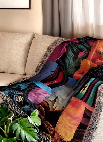 Throne of Glass Woven Throw Blanket