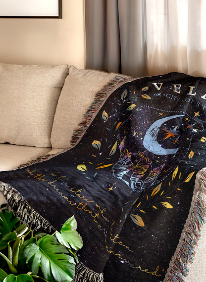 🌙 Velaris - City of Starlight Tapestry Blanket 🌙