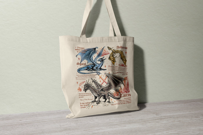 Dragon Legends Tote Bag - MagicMerchEmporium