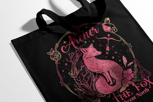 The Archer and the Fox Tote Bag - MagicMerchEmporium