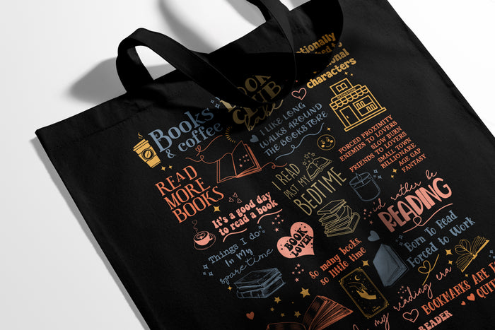 "I Like My Books Spicy" Tote Bag