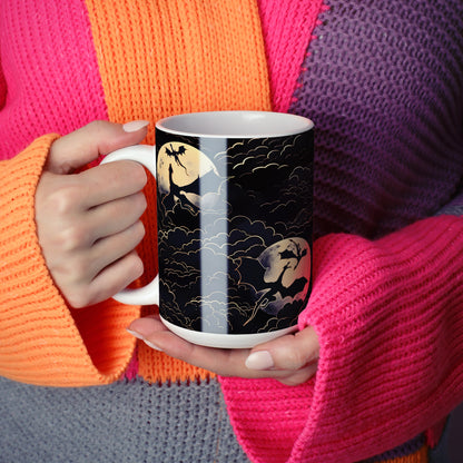 🌕 "Moonlit Dragon – Romantasy Mug" 🐉✨