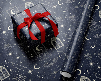 To the Stars Who Listen Wrapping Paper - MagicMerchEmporium