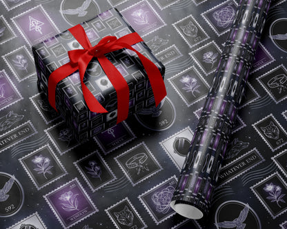 Dark Throne of Glass Wrapping Paper - MagicMerchEmporium