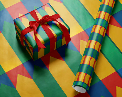 Wizard House Pattern Wrapping Paper