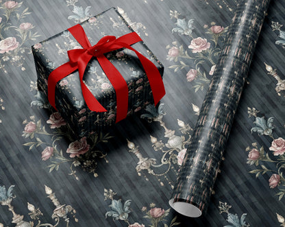 Regal Chandelier Pattern Wrapping Paper