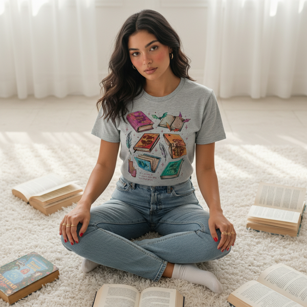 ACOTAR Book Stack Tee