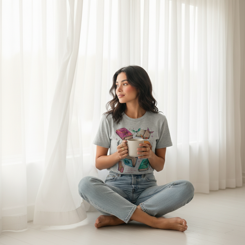 ACOTAR Book Stack Tee