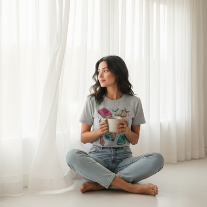 ACOTAR Book Stack Tee