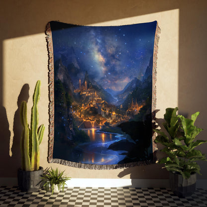 Velaris City of Starlight Blanket - ACOTAR Inspired ⭐