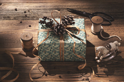 Winter Village Wrapping Paper Roll