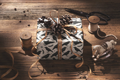 Dark Raven Wrapping Paper