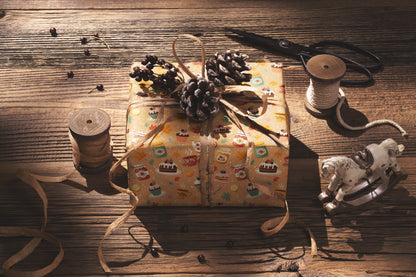 Holiday Dessert Wrapping Paper