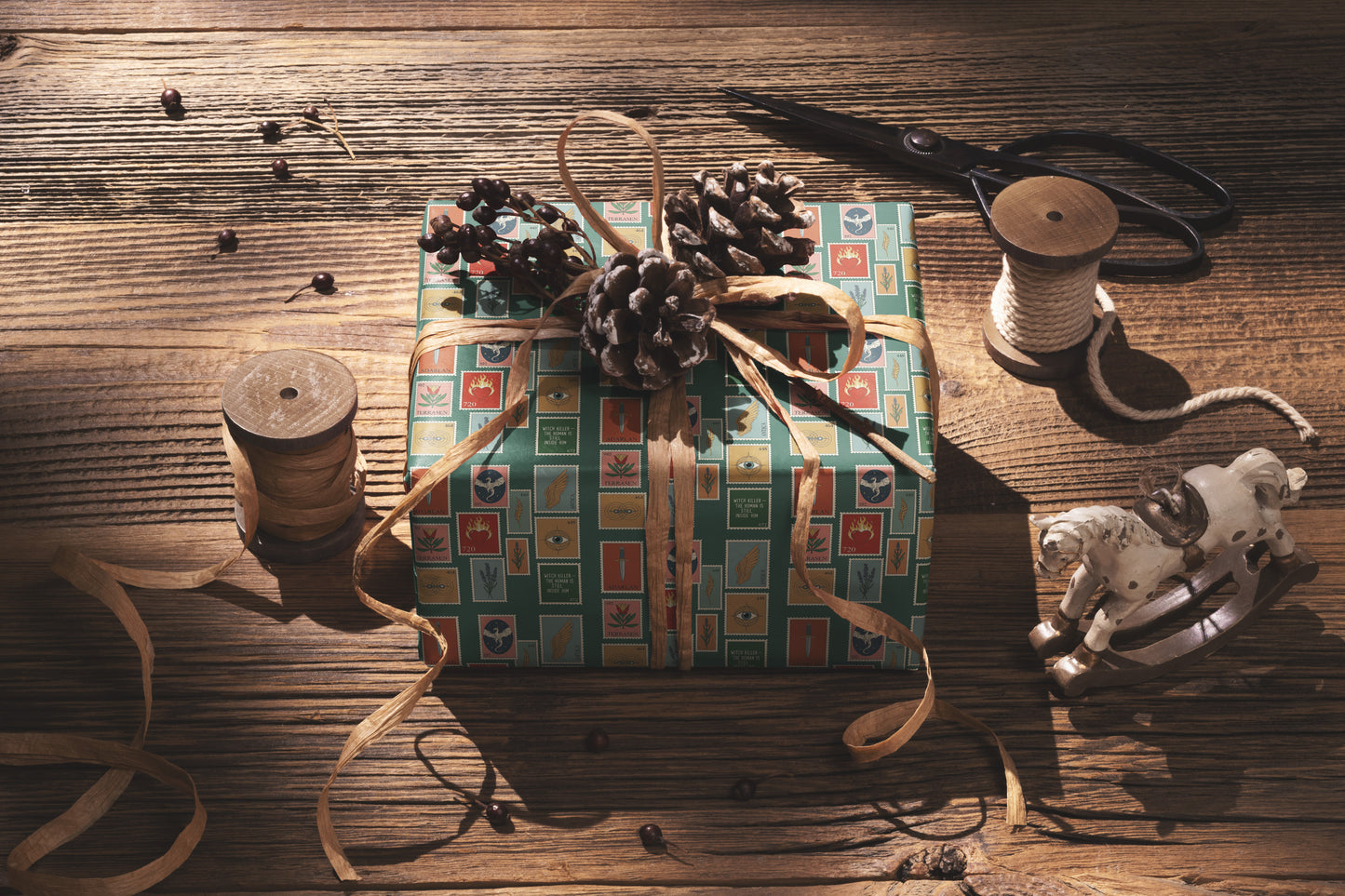 Terrasen Stamp Wrapping Paper - MagicMerchEmporium
