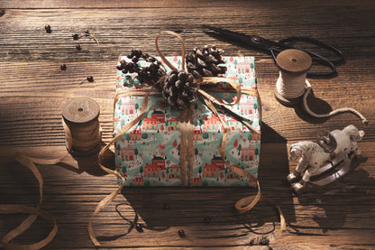 Candy Cane Lane Wrapping Paper