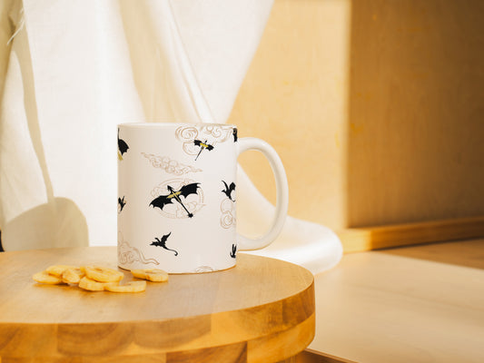 Fourth Wing Dragons Mug