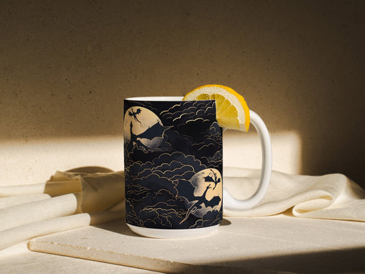 Moonlit Dragon Mug