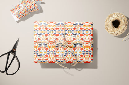 Scandinavian Holiday Wrapping Paper