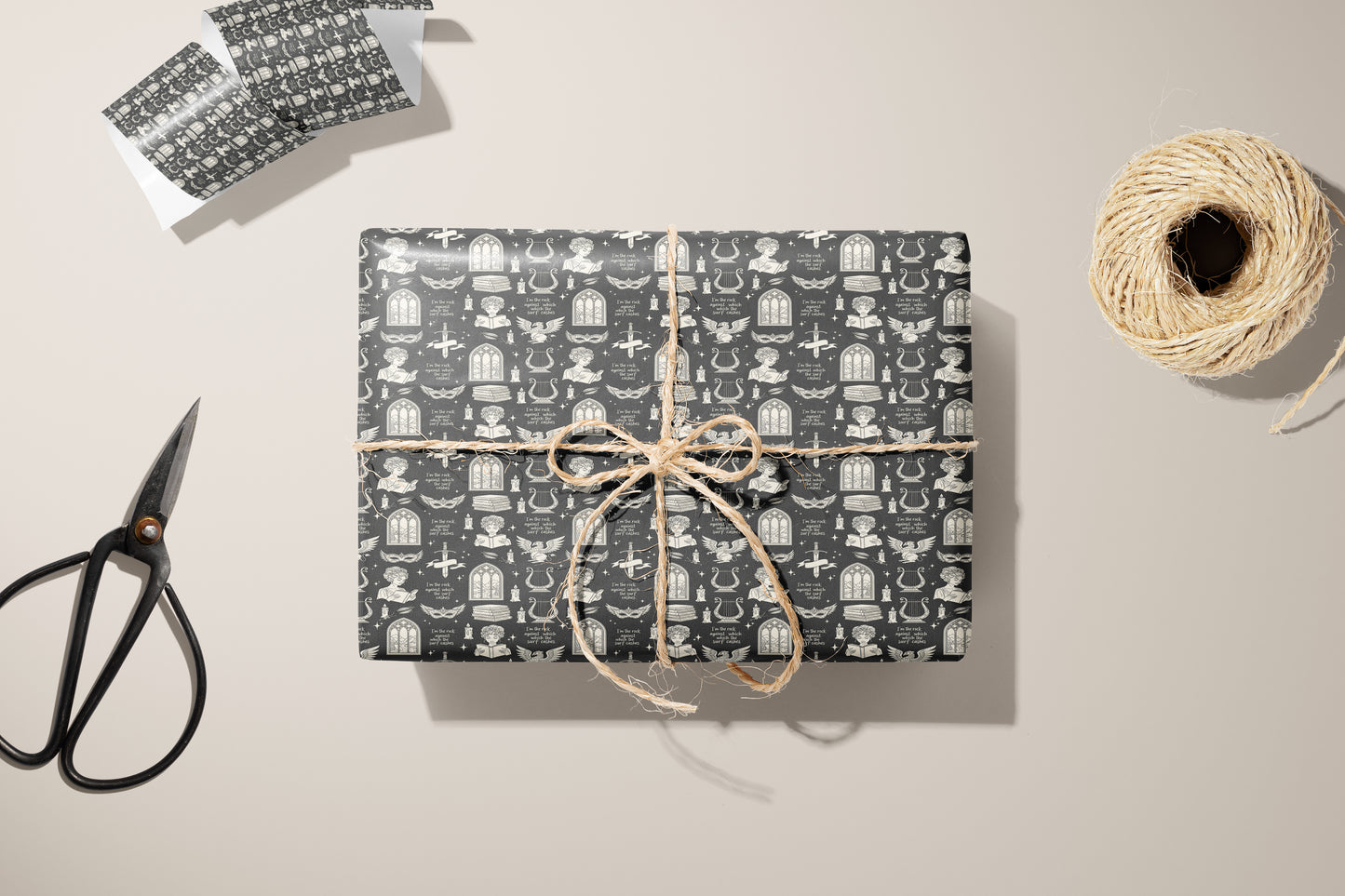 Nesta Wrapping Paper - MagicMerchEmporium