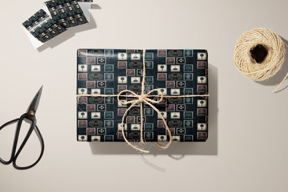 Feyre Stamps Wrapping Paper - MagicMerchEmporium
