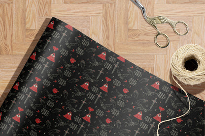 Thirteen Wrapping Paper - MagicMerchEmporium