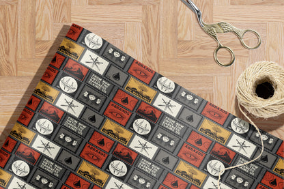 Abraxos Wastelands Wrapping Paper - MagicMerchEmporium