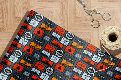 The Wastelands and Abraxos Wrapping Paper - MagicMerchEmporium