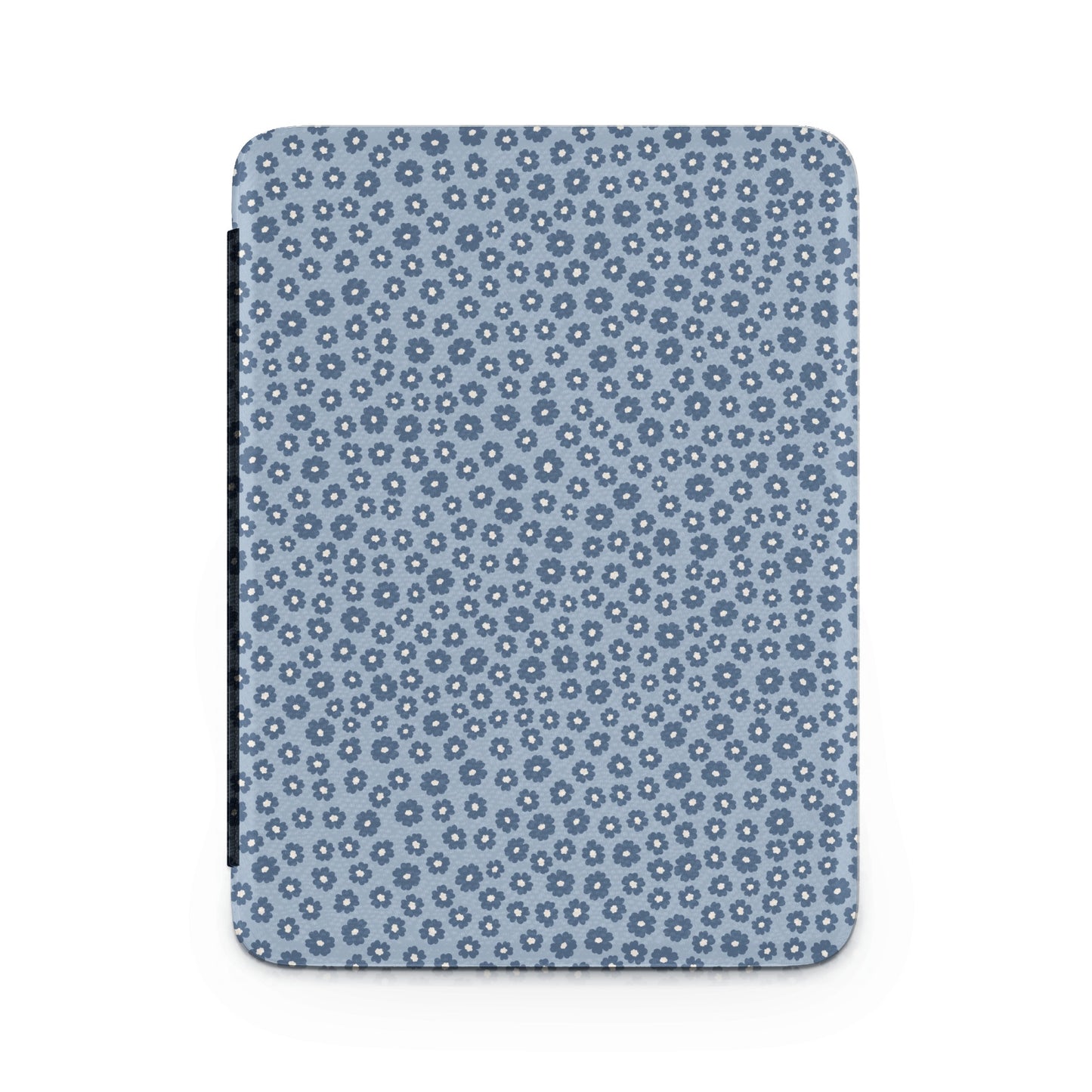 Blue Floral Patterned Case Cover for Electronic Devices