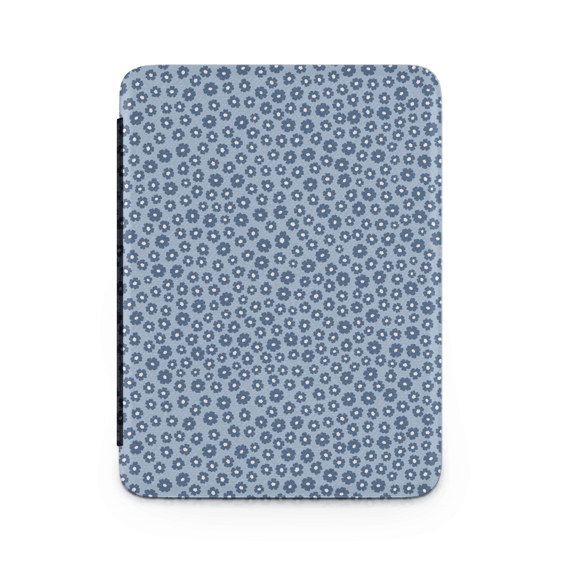 Blue Floral Patterned Case Cover for Electronic Devices