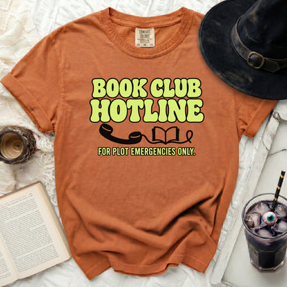 Book Club Hotline Tee