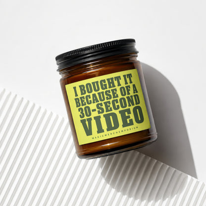 Viral Video Candle