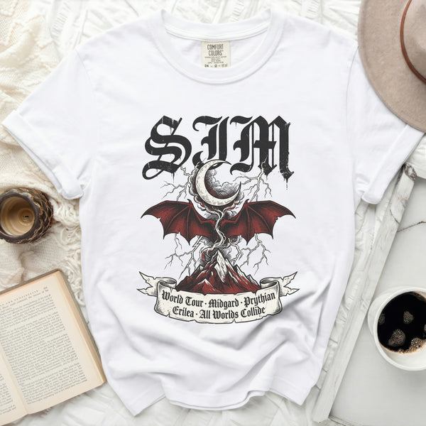 SJM Worlds Collide Tee in White