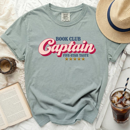 Book Club Captain Tee