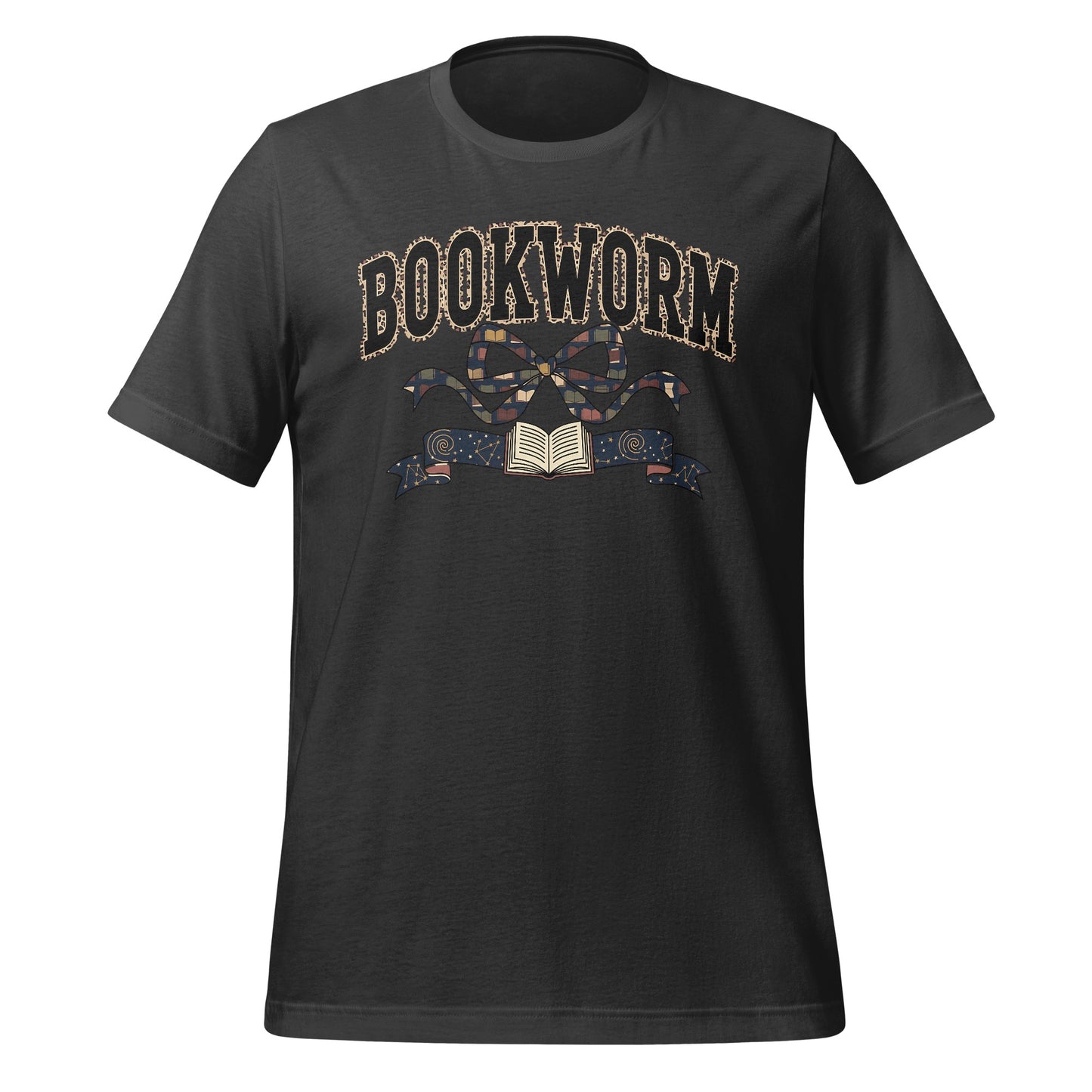 Bookworm Themed Graphic Short Sleeve Tee Product