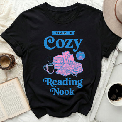 ESTABLISHED Cozy Reading Nook Enthusiast T-shirt product type
Cozy Reading
Reading Nook
Book Lover
Bookworm Gift
Literary Tee
Reader Shirt
Bookish Apparel
Bookish Gift
Coffee Lover
Tea Drinker
Cozy Vibes
Bibliophile Gift
Gift For Reader
Book Stack
Reading Shirt
Comfort Clothes
Aesthetic Shirt
Indie Reader
Reading Is Fun
Quiet Time