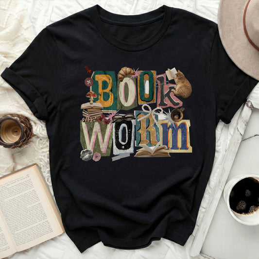 Unique Bookworm Graphic Tee for Avid Readers Shirt