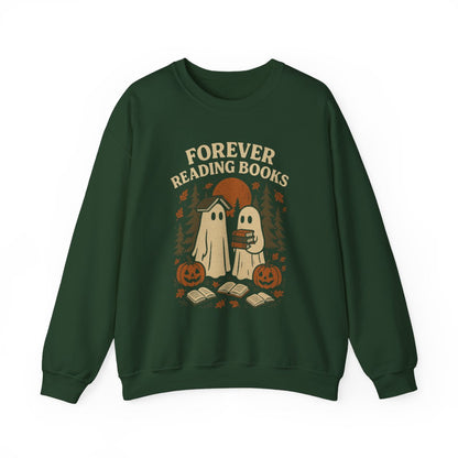 Forever Reading Books Halloween Sweatshirt Product