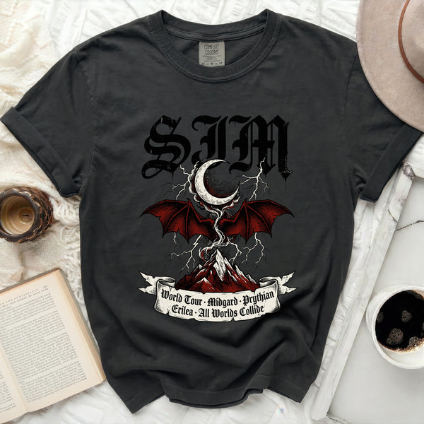 SJM Worlds Collide Tee in Black