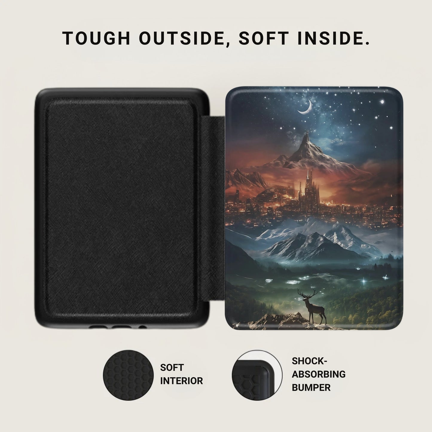Tough Outside Soft Inside Shock-Absorbing Bumper product type