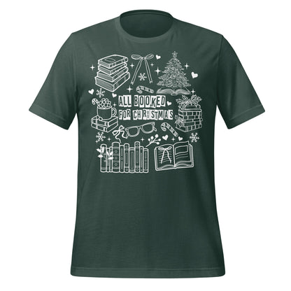 All Booked for Christmas Graphic T-shirt