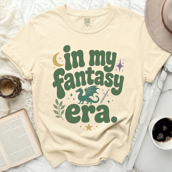 My Fantasy Era Dragon Tee in Ivory