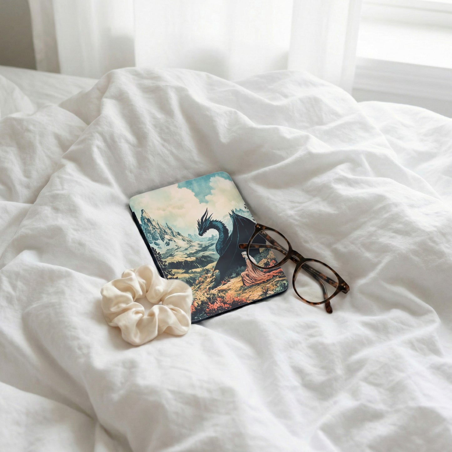 Mythical Creature Mountain Landscape Fantasy Notebook product type